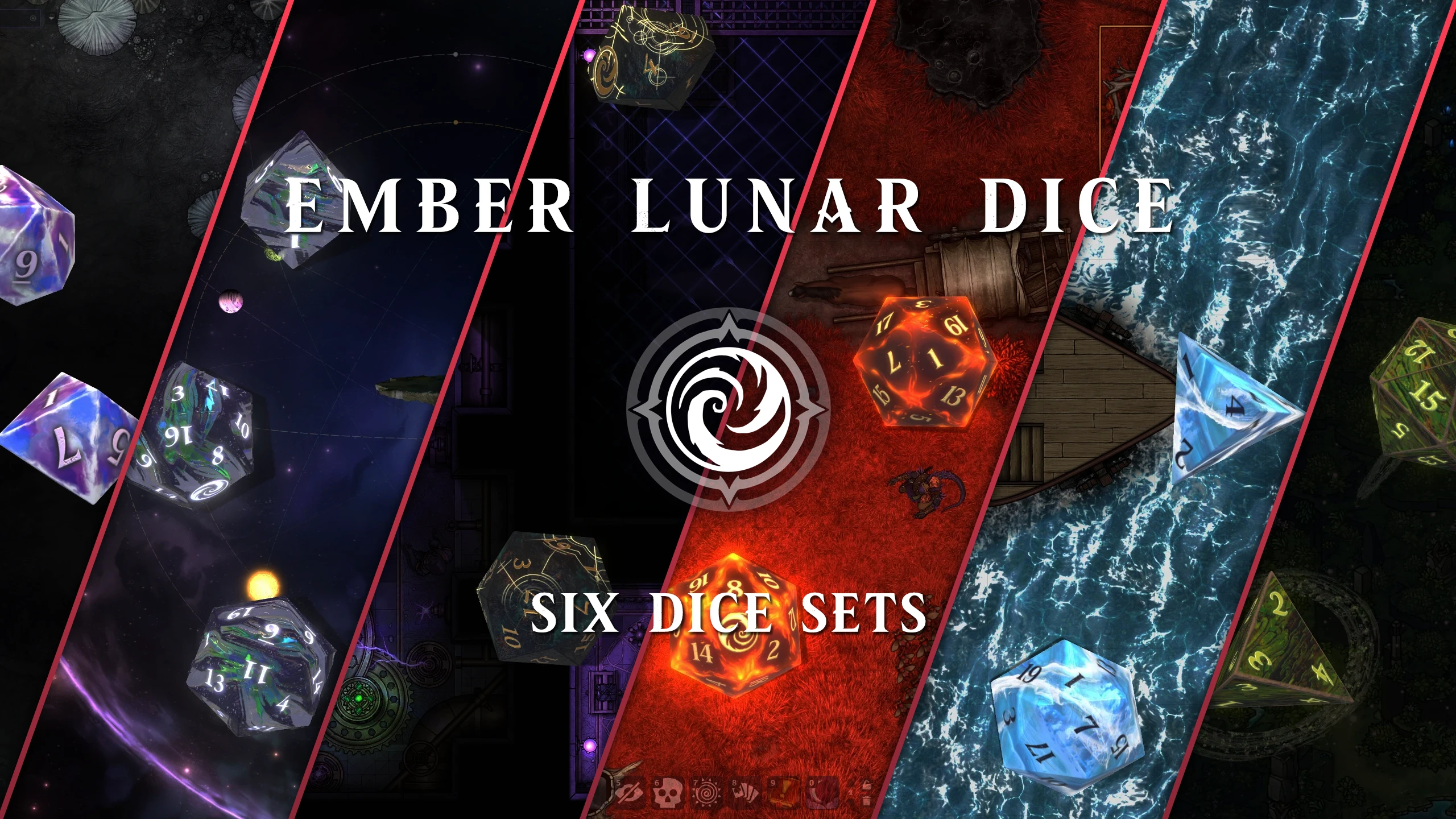 Ember Lunar Dice Banner