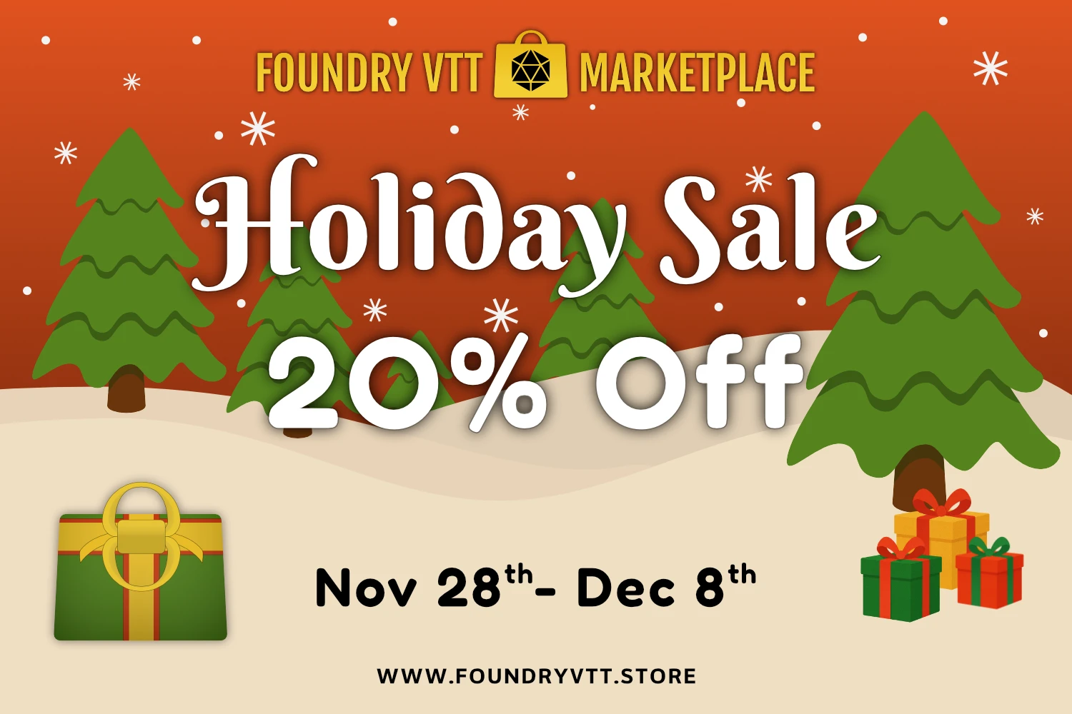 Marketplace Holiday Sale