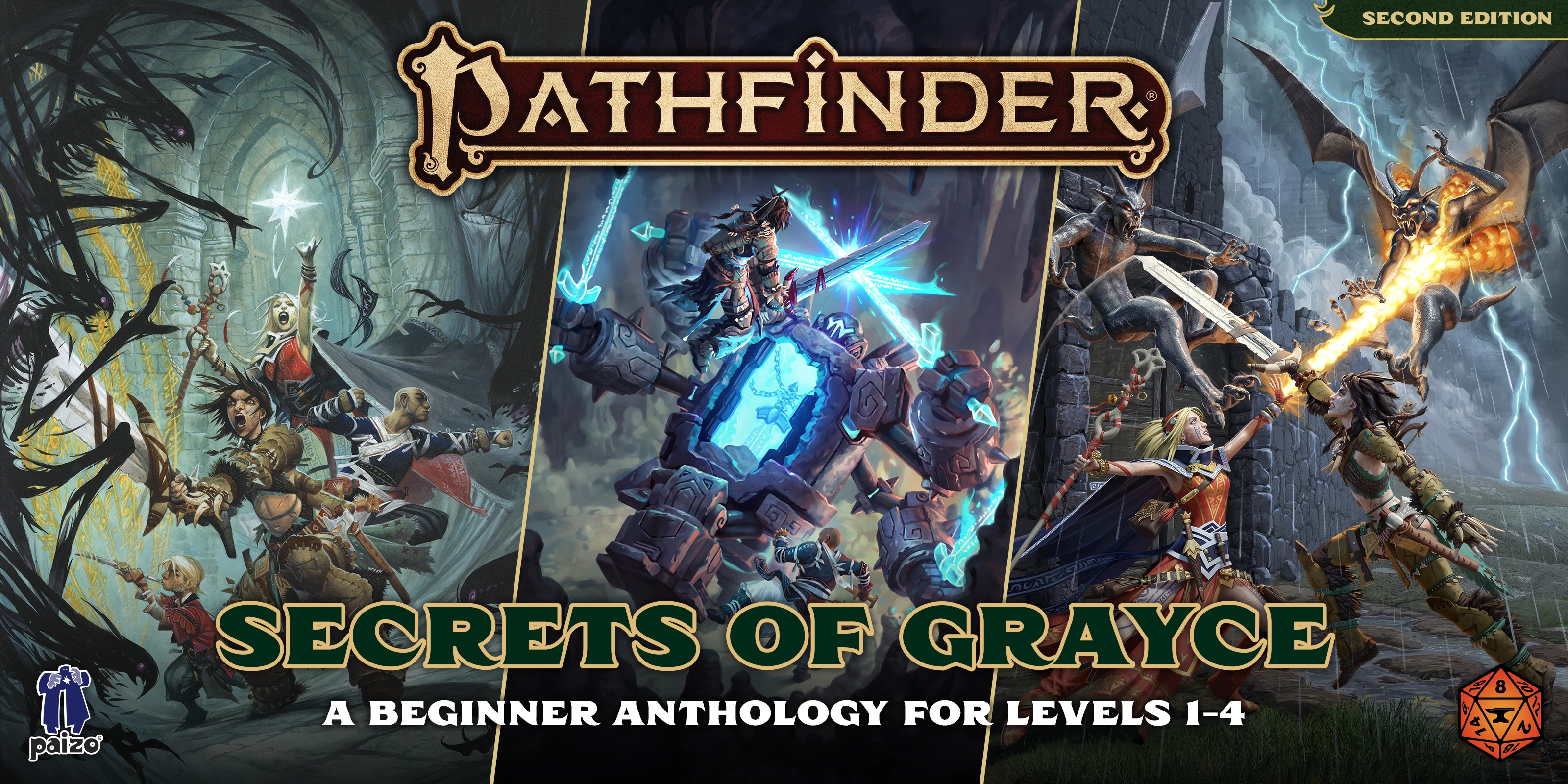 Secrets of Grayce: a beginner anthology for levels 1-4