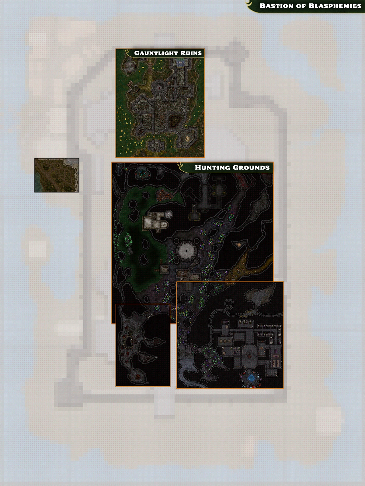 Bastion of Blasphemies Scale Comparison