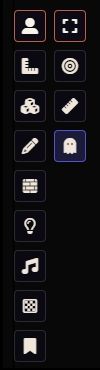 Token Control Tools Palette