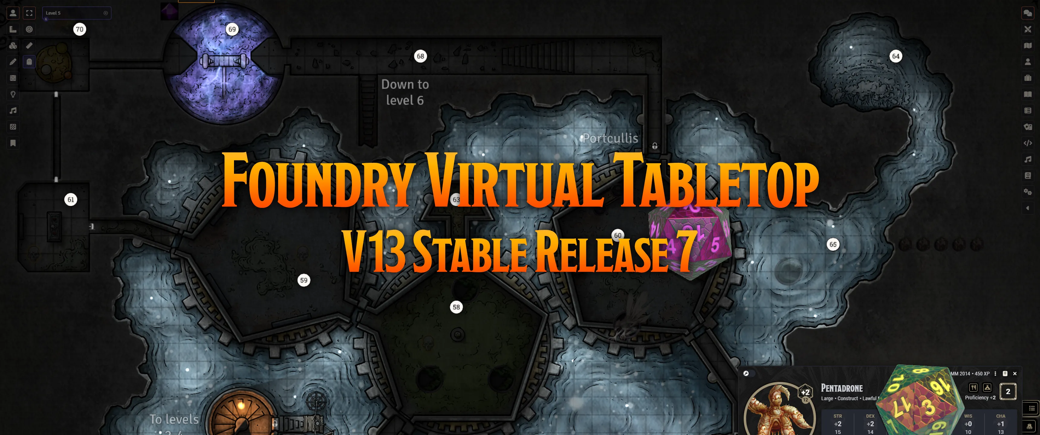 Foundry VTT - Version 13 - Stable 7 Release Notes Release Notes for Foundry Virtual Tabletop Version 13