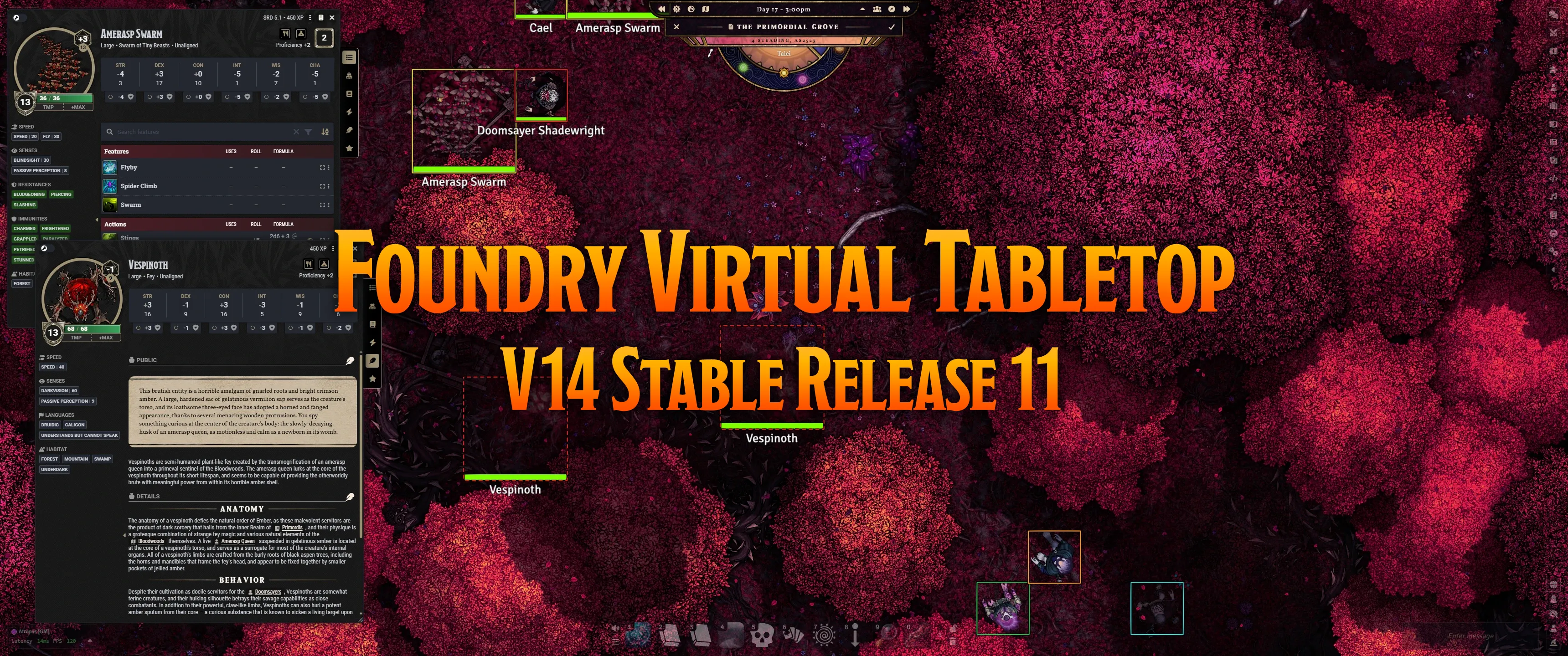 Release Notes for Foundry Virtual Tabletop Version 14