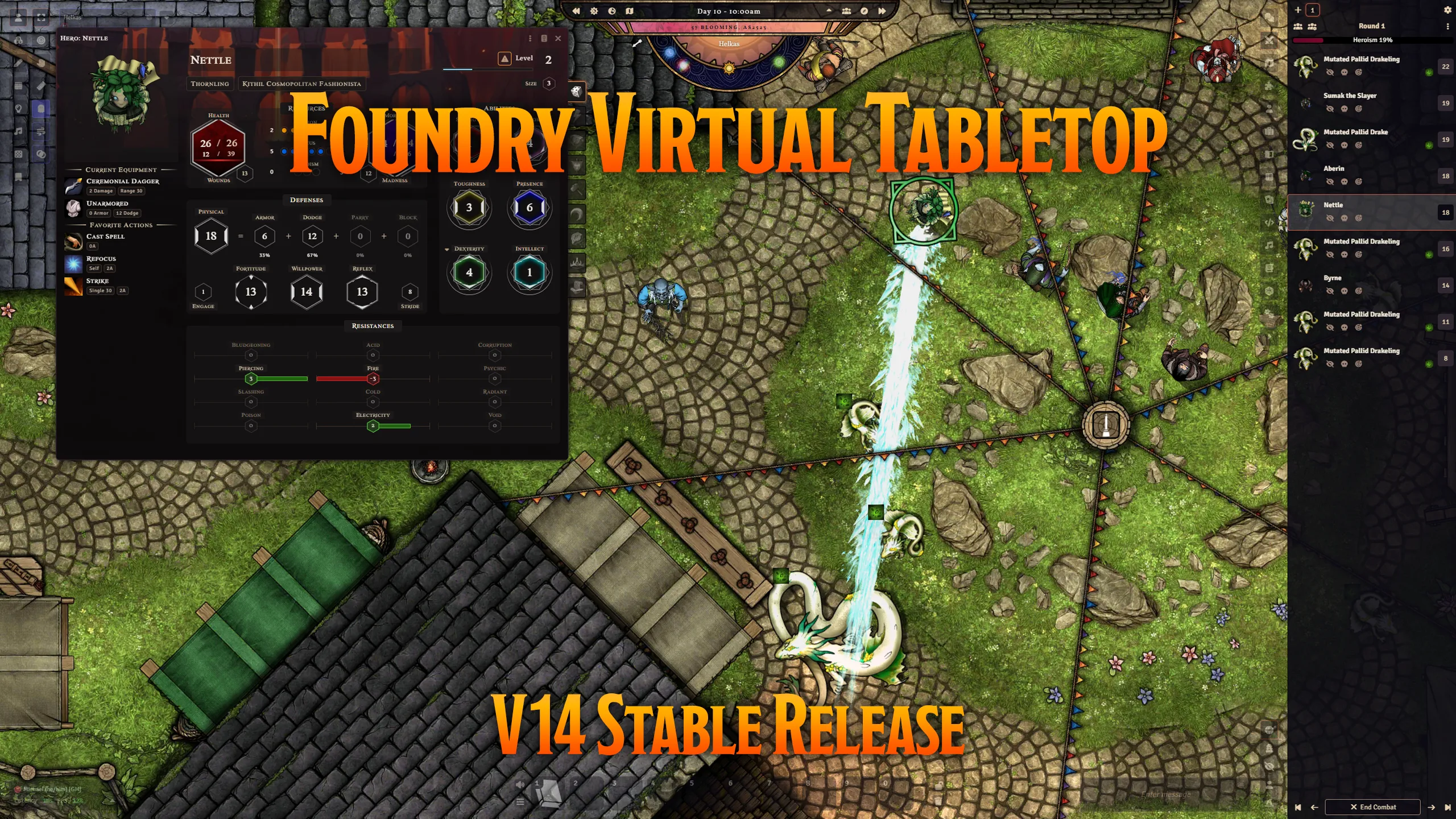 Release Notes for Foundry Virtual Tabletop Version 14