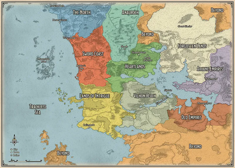 Regions of the Forgotten Realms