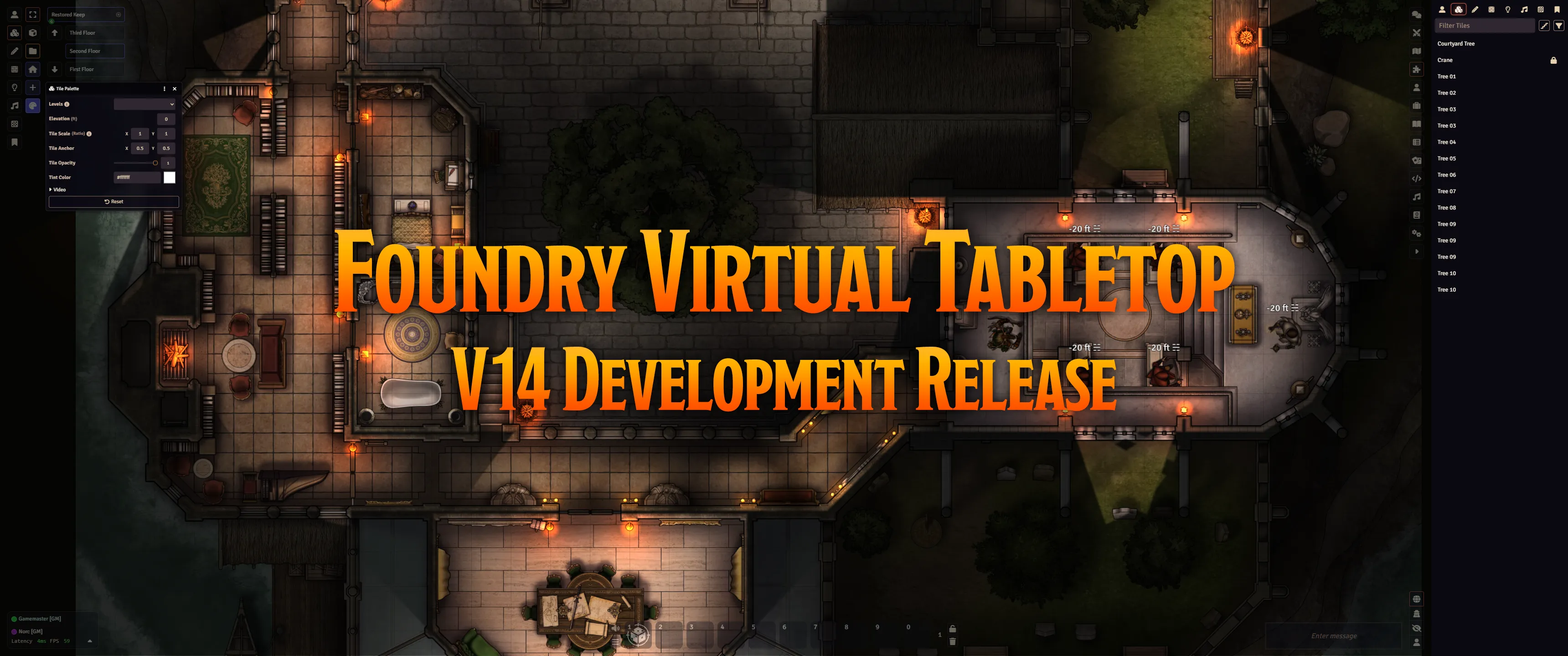 Release Notes for Foundry Virtual Tabletop Version 14