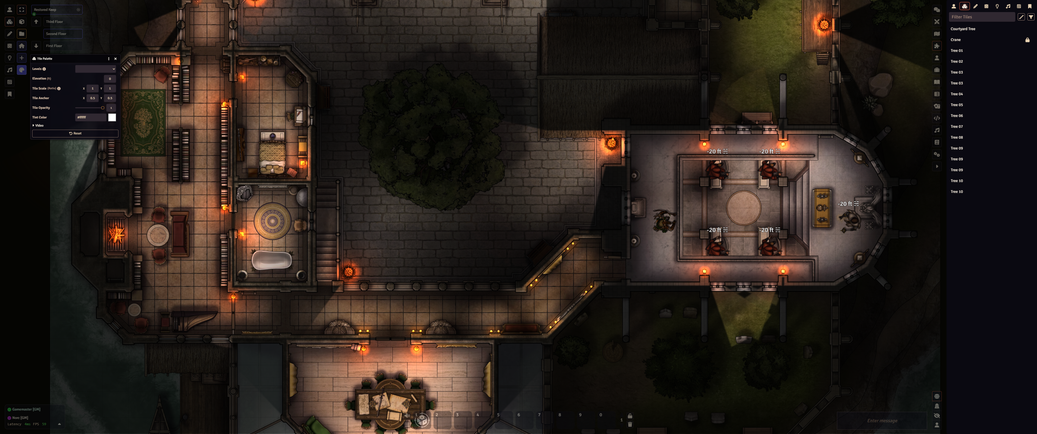 Try Out Scene Levels with The Restored Keep